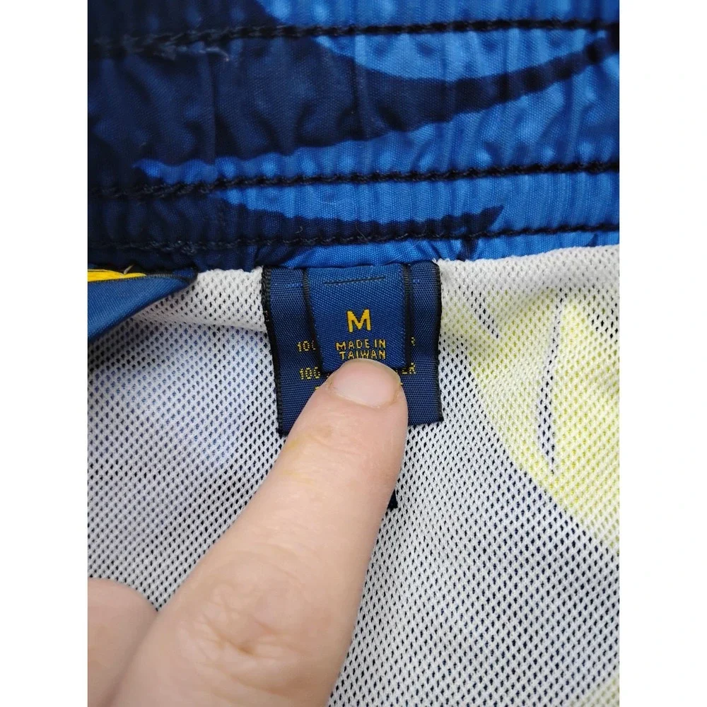 Polo Ralph Lauren Swim trunks M Drawstring Lined Pineapple Print Board Shorts